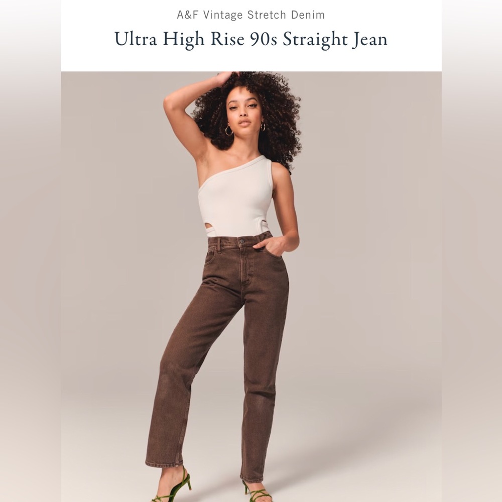 Abercrombie 90s straight jean